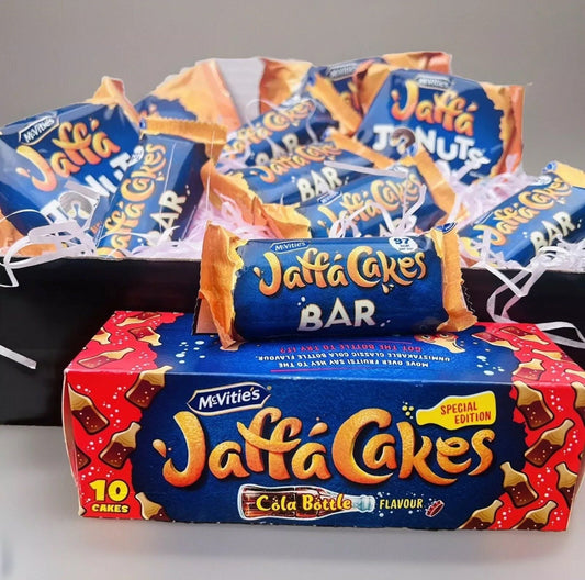 Limited edition Jaffa Cakes, Cake bars & JoNuts gift box