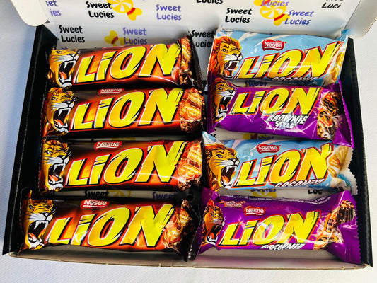 Lion Bar Gift Box Birthday chocolate gift easter Chocolate hamper Any occasion