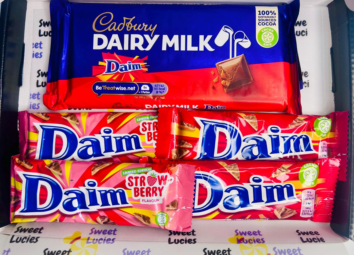 Cadbury Daim Bar Gift Box Daim letterbox Chocolates